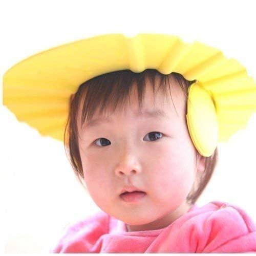 Easy2click Soft Adjustable Visor Hat | Safe Shampoo Shower Bathing Protection Cap for Toddlers, Babies & Kids | Comfortable Bath Cap for Children’s Hair Wash - Image 5