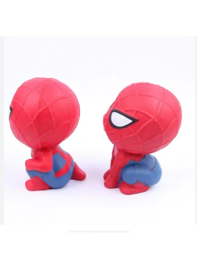 جرين تايجر حصالة نقود على شكل سبايدرمان، بطل خارق، بتصميم تشيبي / حصالة توفير نقود - Image 2