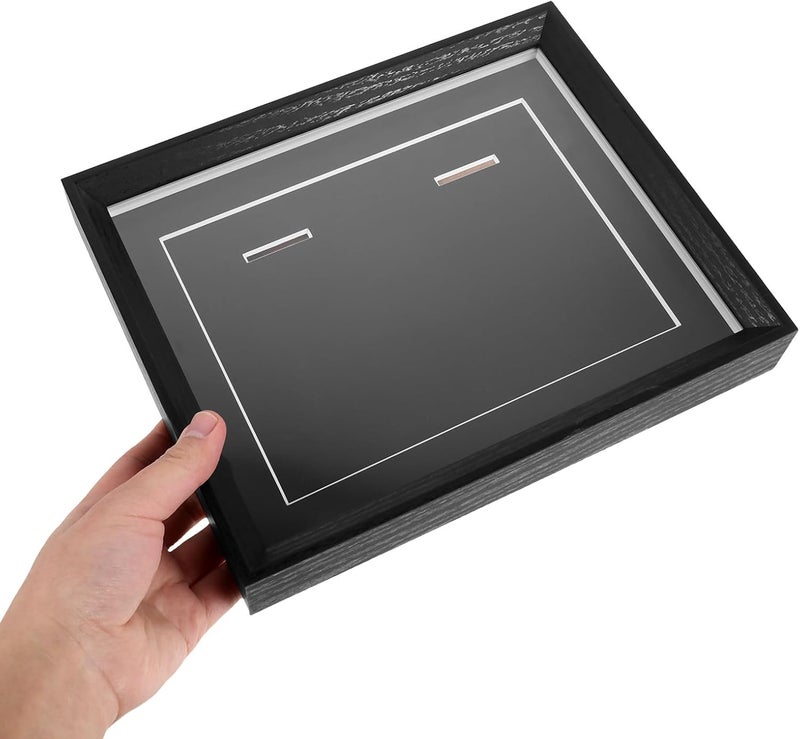 Medal Display Shadow Box: Military Shadow Box - 12.4" X 9" Picture Frame - Sport Display Frame for Marathon Runner Military Awards - Image 5