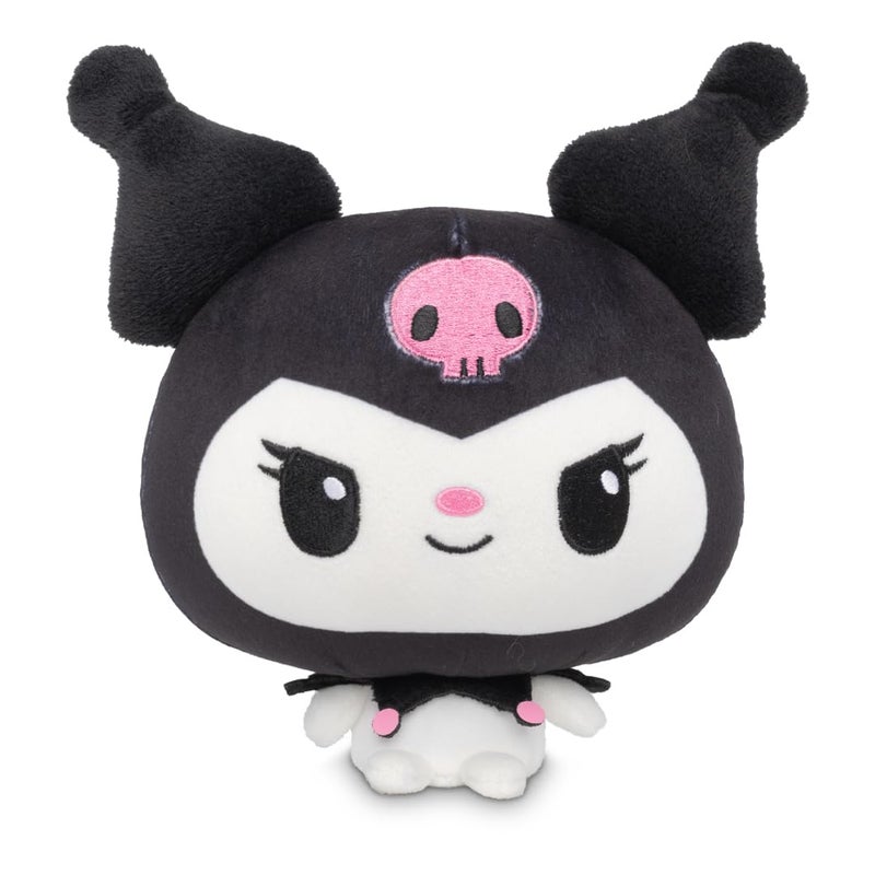 TeeTurtle Cloudheads Kuromi Plush - 5-Inch Official Sanrio Stuffed Animal with Embroidered Details - Soft Cuddly Plush Toys for Kids, Teens, and Adults - Image 1