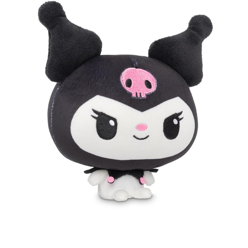 TeeTurtle Cloudheads Kuromi Plush - 5-Inch Official Sanrio Stuffed Animal with Embroidered Details - Soft Cuddly Plush Toys for Kids, Teens, and Adults - Image 2