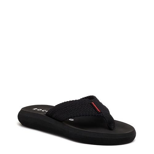 Rocket Dog Women's Sunset Webbing Flip Flop, Black, 9 - Image 4