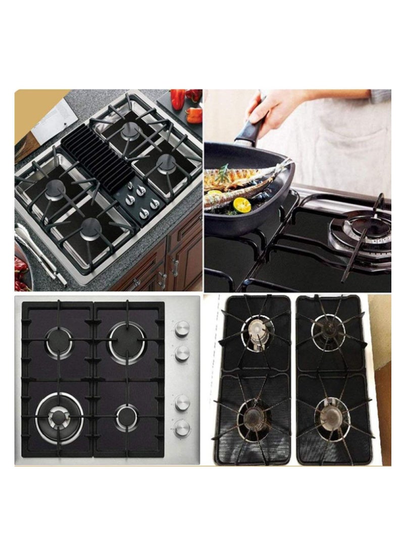 Alissa 8pcs Non-Stick Gas Stove Burner Covers  - Image 3