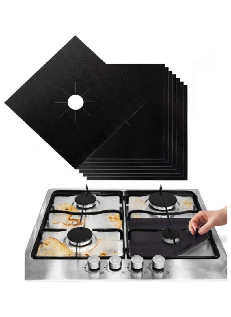 Alissa 8pcs Non-Stick Gas Stove Burner Covers  - Image 1