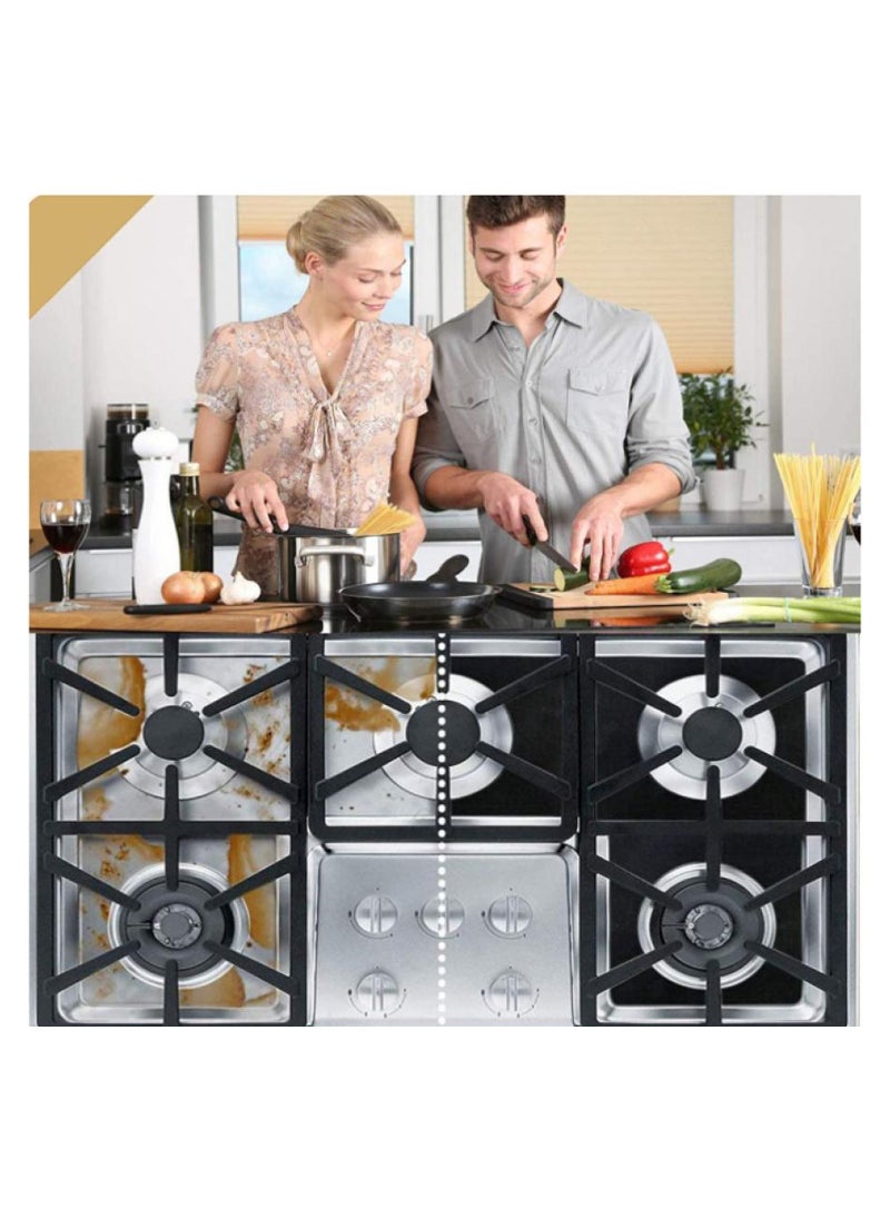 Alissa 8pcs Non-Stick Gas Stove Burner Covers  - Image 2