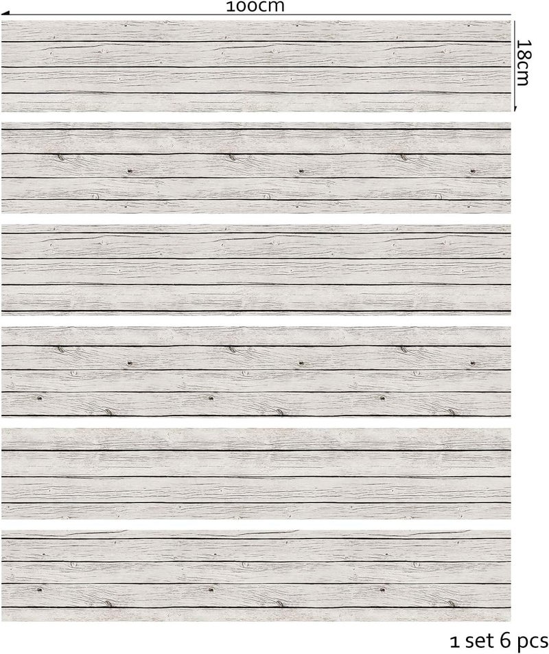 BPA Self-Adhesive Wood Grain Stair Decoration - Image 4