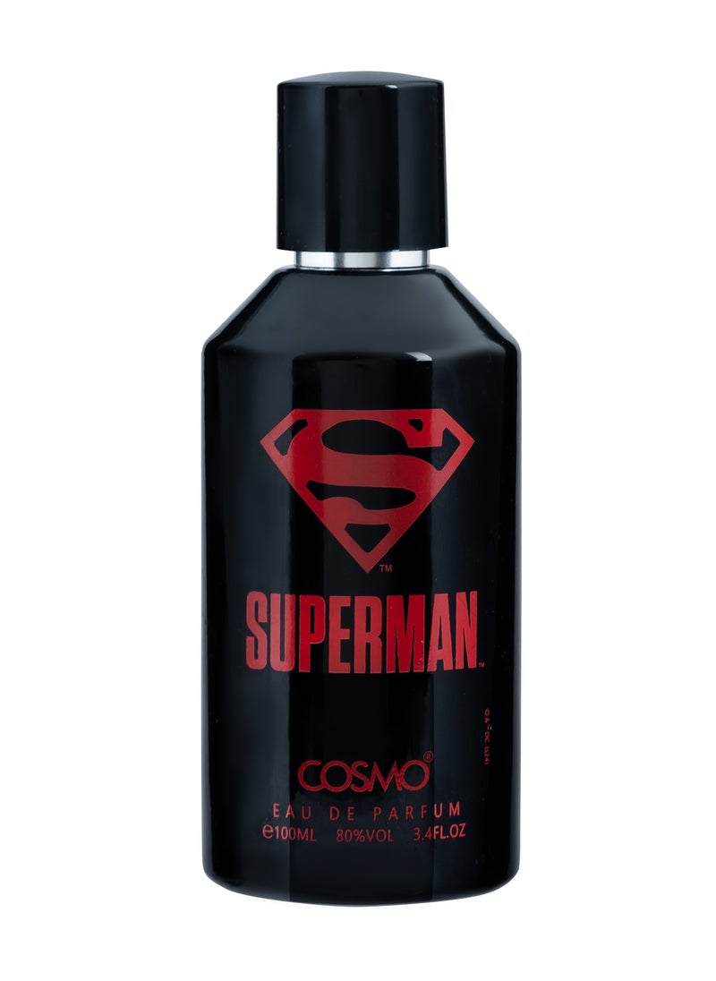 COSMO Cosmo WB 2 Piece Gift Set Superman 100ml Edp + 150ml Body Spray  - Image 3