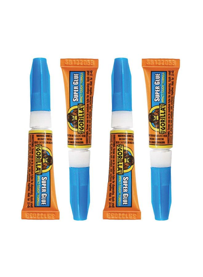 Gorilla 4-Piece High Strength Impact-Tough Versatile Super Glue 3g 1026256 - Image 4
