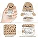 DAFURIET Mini Funny Crochet Doll with Card 3 Inch Wool Potato for Cheer Up Gifts and Party Decorations - Image 2