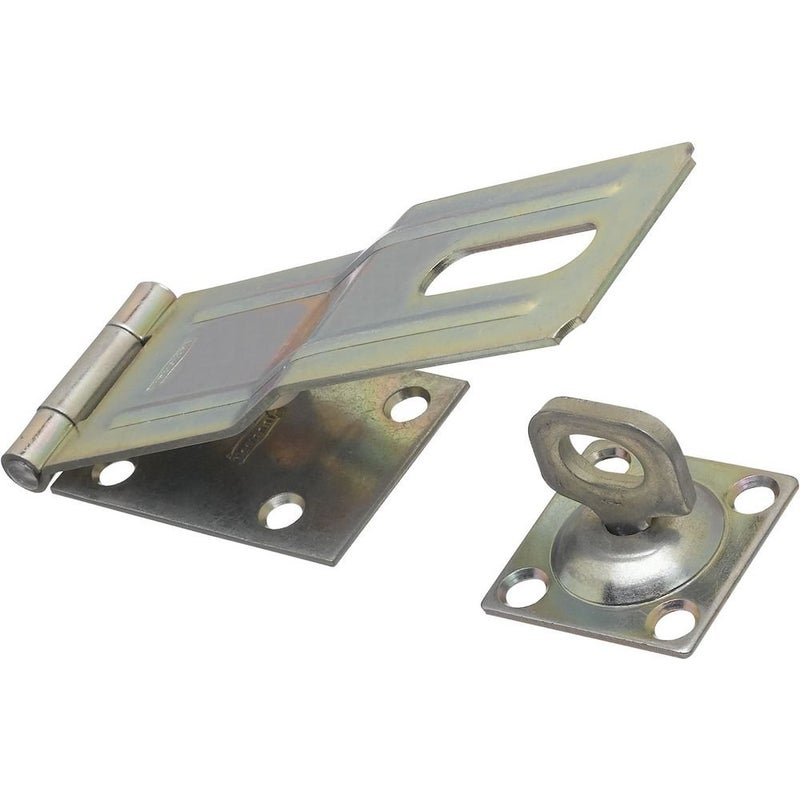 National Hardware N102962 V32 Swivel Staple Safety Hasp in Zinc plated6 Inch