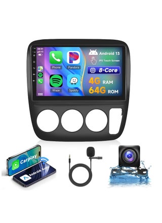 8 Core 4+64G Android Car Radio for Honda CRV 1997-2001 with Wireless Carplay Android Auto Car Stereo, 9’’ Touch Screen Head Unit Mirror Link GPS WiFi Bluetooth FM RDS DSP AHD Backup Camera SWC MIC - pzsku/ZB43BB3107E8198870E14Z/45/_/1734088464/fe4ed54e-e918-4930-8d6d-4969465f2e9f