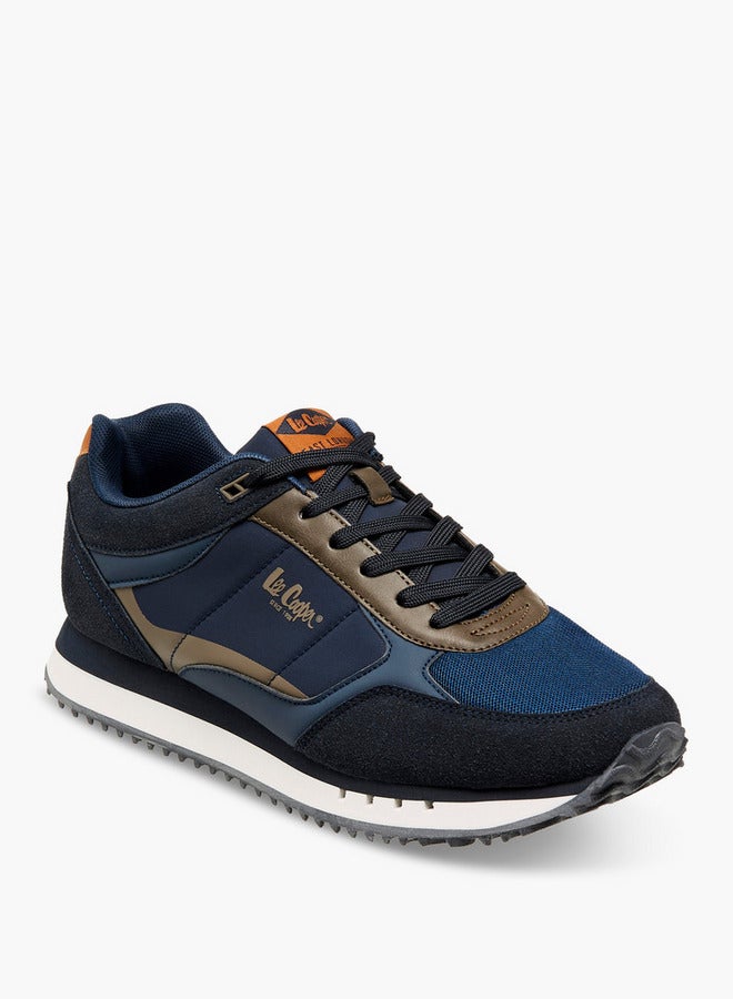 Lee Cooper Men's Logo Print Lace-Up Sneakers - Image 2