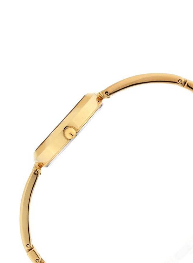TITAN Raga Viva Golden Dial Metal Strap Watch 2606Ym06  - Image 4