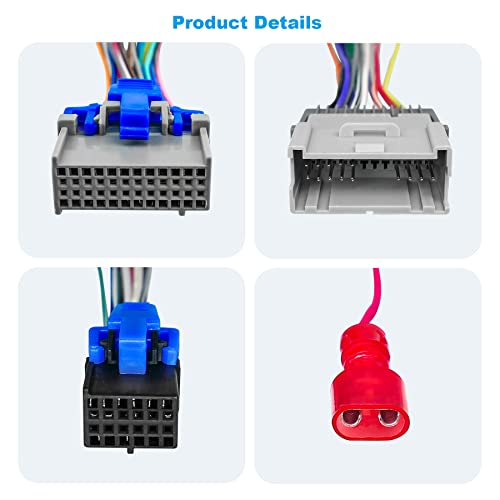 TIKSCIENCE Radio Wiring Harness Male and Female Adapter Fit for GM Chevy Silverado GMC Buick 2003 2004 2005 2006 2007 Stereo Wire Cable Plug Kit - Image 5