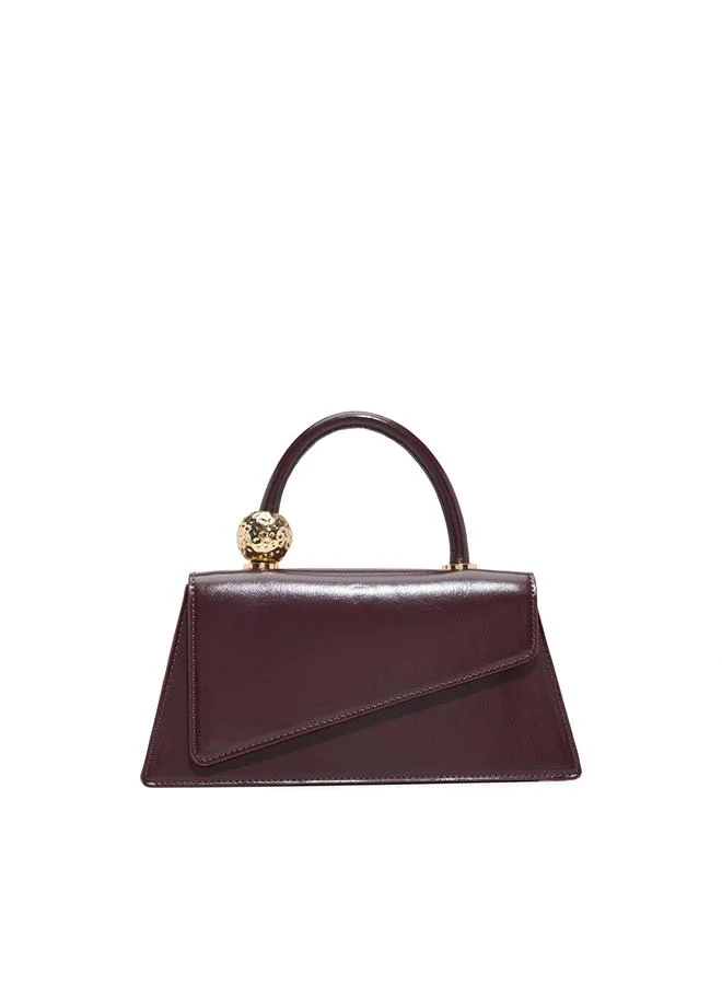 Zarriza Ladies Red Top Handle Bag