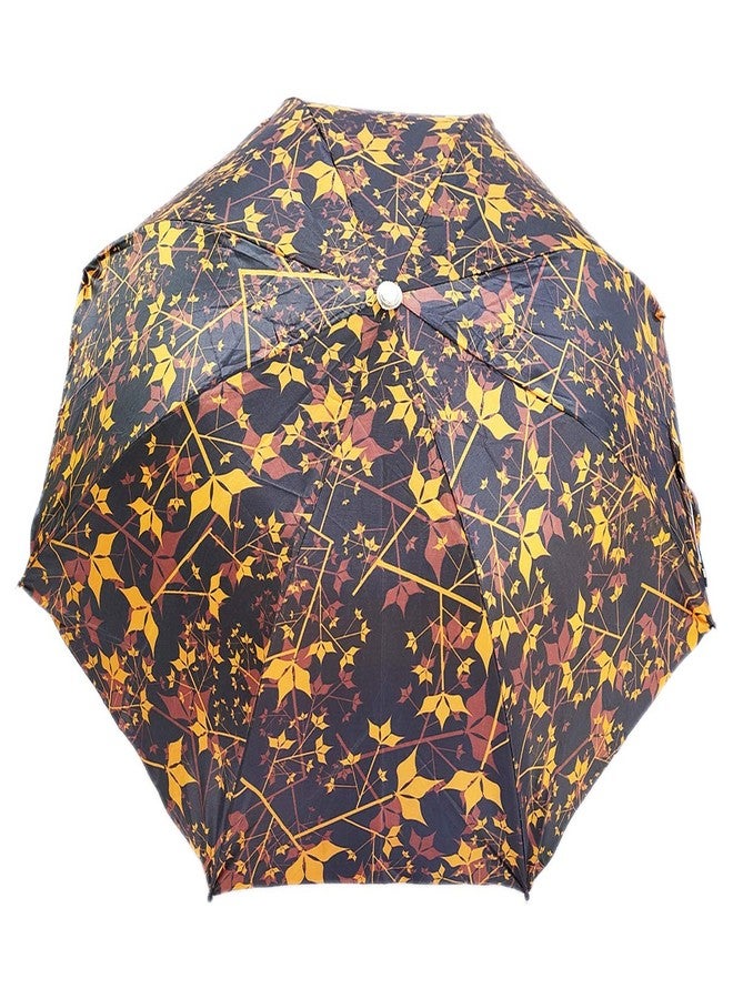RAINPOPSON 2 Fold Printed Big Size Umbrella for Women & Men UV Protection Office Umbrella Combo for Girls/Men/Women (Multicolor & Blue Printed) - Set of 2 - Image 3