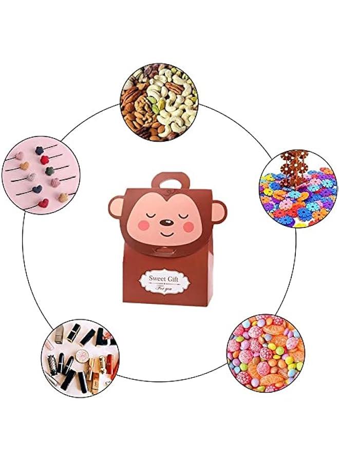 فايلكس حقائ حلوى الحيواات في سفاري الغاة وحديقة الحيواات ف، زية احتفالية متعددة الألوا لاستقال المولود الجديد و - Image 4