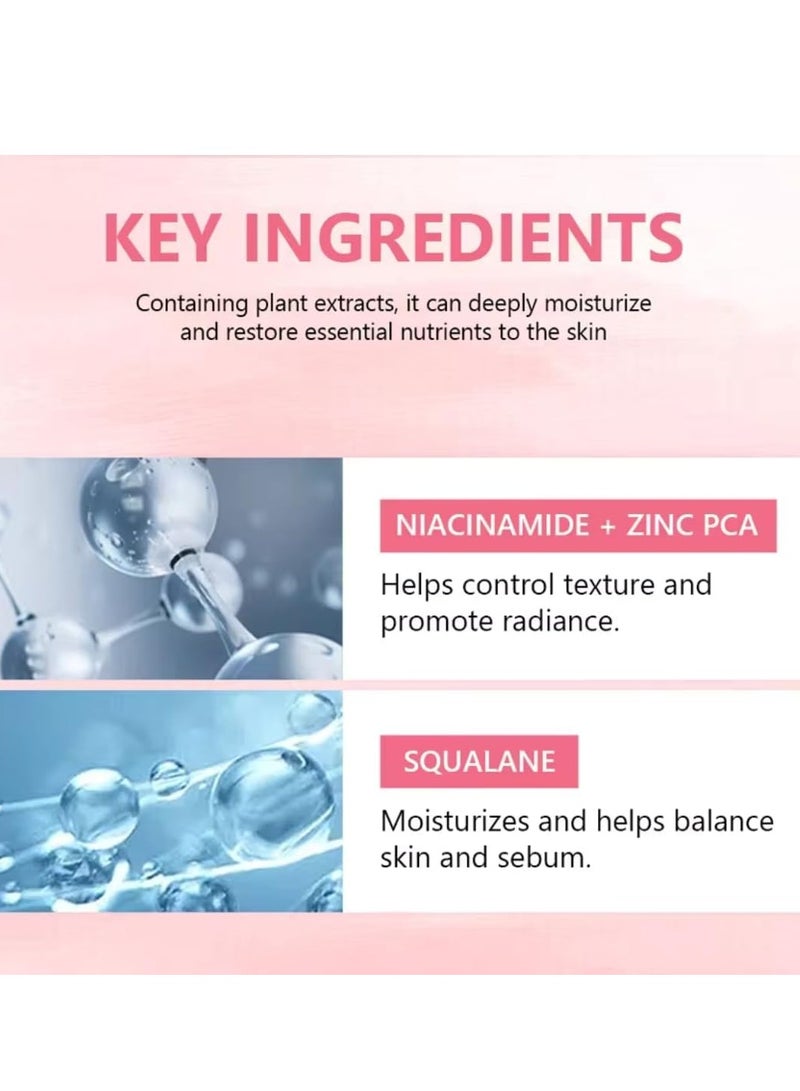 50ml Balancing Moisturizing Gel Status Up Face Balancing Oil Evens Out Skin Tone for Fresh Long Lasting Shine Free Hydration Anti Blue Light Protection and Repair Blue Light Damage Moisturizing Cream