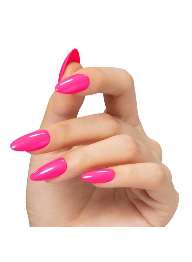 MAYCHAO 15ML Hot Pink Gel Nail Polish 1Pc Bright Pink Gel Polish Soak Off UV LED Nail Varnish Nail Art Starter Manicure Salon DIY at Home, 0.5 OZ - Image 3