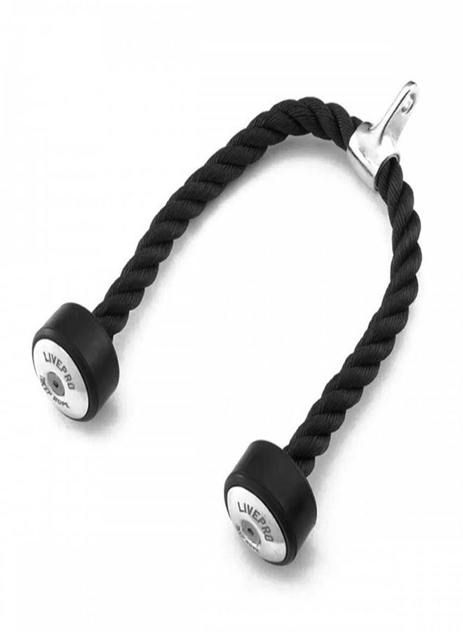 LivePro LIVE PRO TRICEP ROPE LP8720 BLACK 