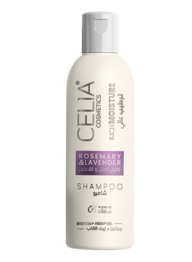 CELIA Rosemary, Lavender Oil Shampoo - Image 1