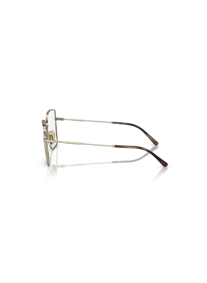Vogue Vogue Woman Irregular  Eyeglasses- Vo 4274 - Lense Size:51Mm - Top Havana/Pale Gold  - Image 2
