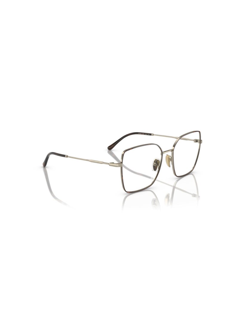Vogue Vogue Woman Irregular  Eyeglasses- Vo 4274 - Lense Size:51Mm - Top Havana/Pale Gold  - Image 4
