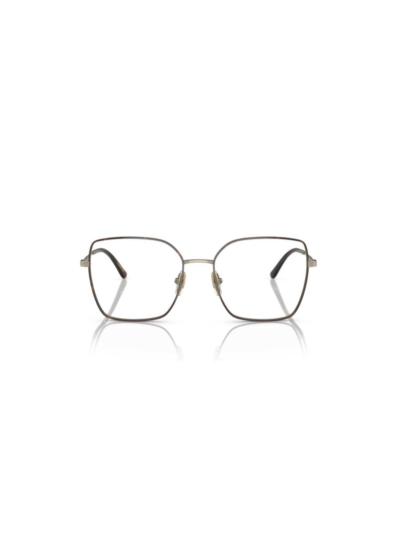 Vogue Vogue Woman Irregular  Eyeglasses- Vo 4274 - Lense Size:51Mm - Top Havana/Pale Gold  - Image 5