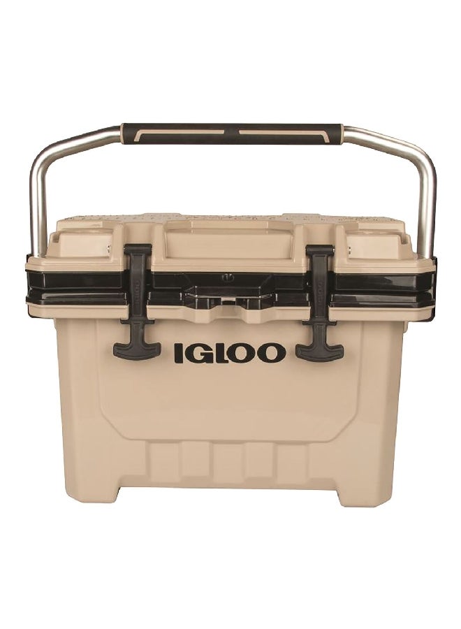 Igloo IMX Ultratherm Insulated Durable Polyurethane Ice Chest Sandstone and Black 22 L 50536 - Image 1
