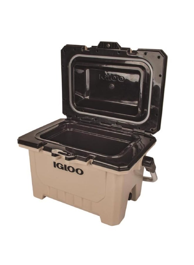 Igloo IMX Ultratherm Insulated Durable Polyurethane Ice Chest Sandstone and Black 22 L 50536 - Image 3