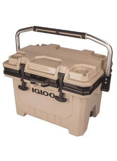 Igloo IMX Ultratherm Insulated Durable Polyurethane Ice Chest Sandstone and Black 22 L 50536  - Image 2