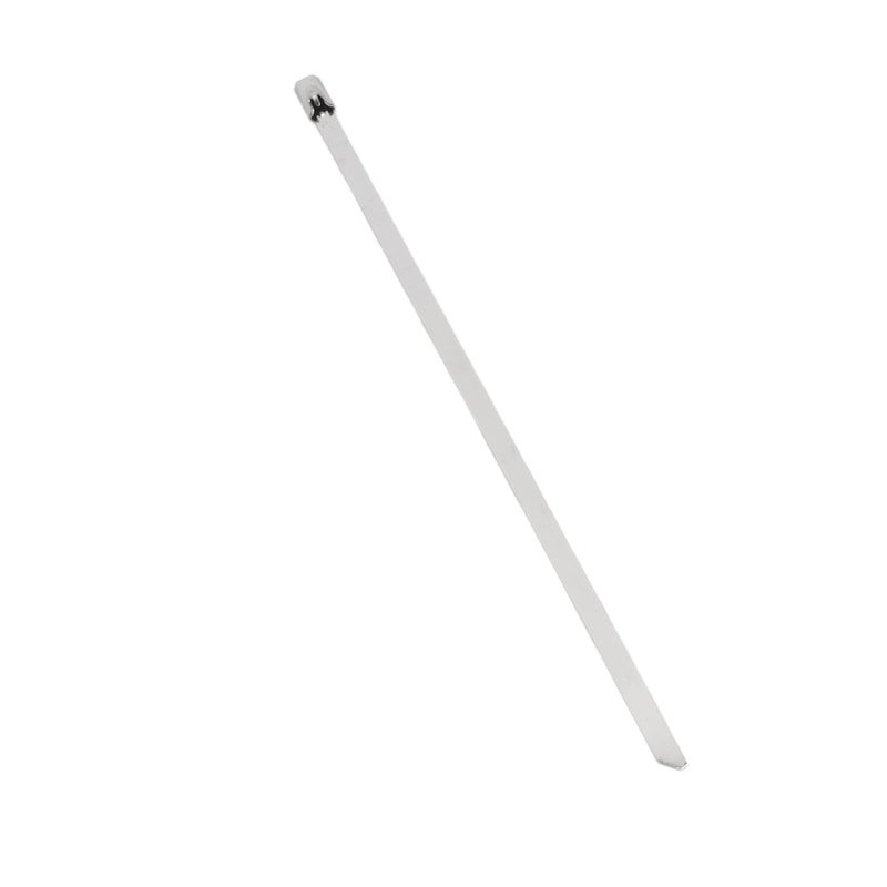 200Pcs Stainless Steel Cable Tie 4.6mm Width Hose Zip Tie Self Locking Set Kit for Wire Line - Image 2