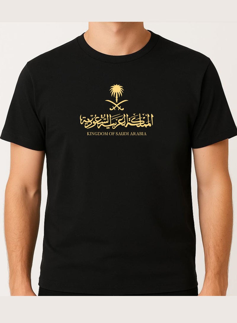 LOWHA Cotton T-Shirt for Saudi National Day or Everyday Saudi Pride Wear for Women & Men - Image 2