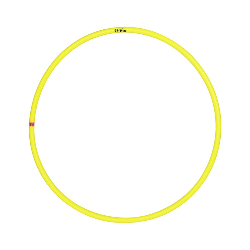 Fitfix® Welded Toy Hoop Exercise Ring for Fitness | Toy Hoop for Boys,Girls and Kids (Multi Color) (18 inch Diameter, Pack of 1 Pcs) Yellow Colour Includes Carry Bag for Easy Portability - Image 5