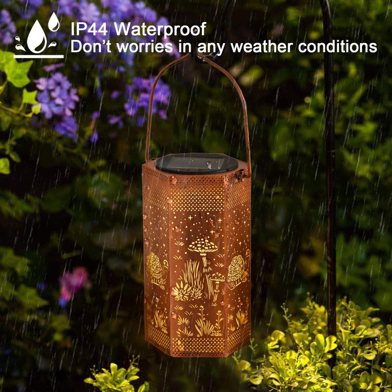 Opjoy Turtles Solar Lantern Outdoor Waterproof - Mothers Day Gifts for Mom Grandma - Birthday Day Gifts for Women, Garden Decor Solar Lights Outdoor - Image 5