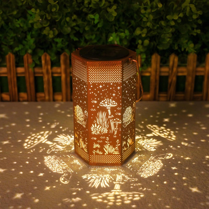 Opjoy Turtles Solar Lantern Outdoor Waterproof - Mothers Day Gifts for Mom Grandma - Birthday Day Gifts for Women, Garden Decor Solar Lights Outdoor - Image 1