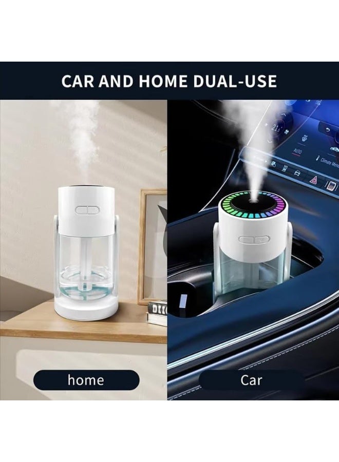 Starry Sky Top Portable Air Humidifier 280ml Capacity with Projection Light and Continuous/Intermittent Spray - Model XY-085 for Car, Office, and Bedroom - Image 5