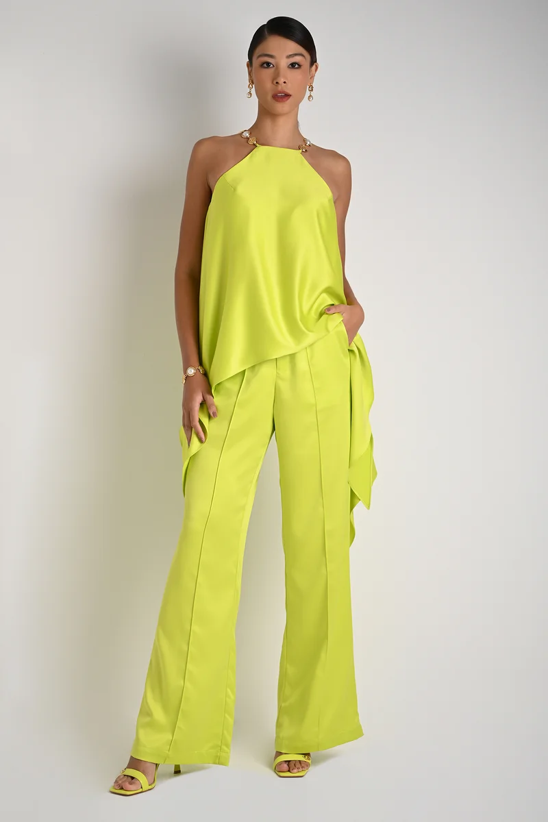 Carmen Steffens Asymmetric Hem Blouse Garden