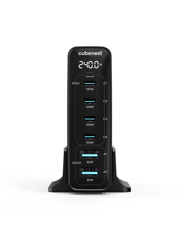 كيوب نيست Cubenest PD GaN Adapter 240W S6D0 - Image 3