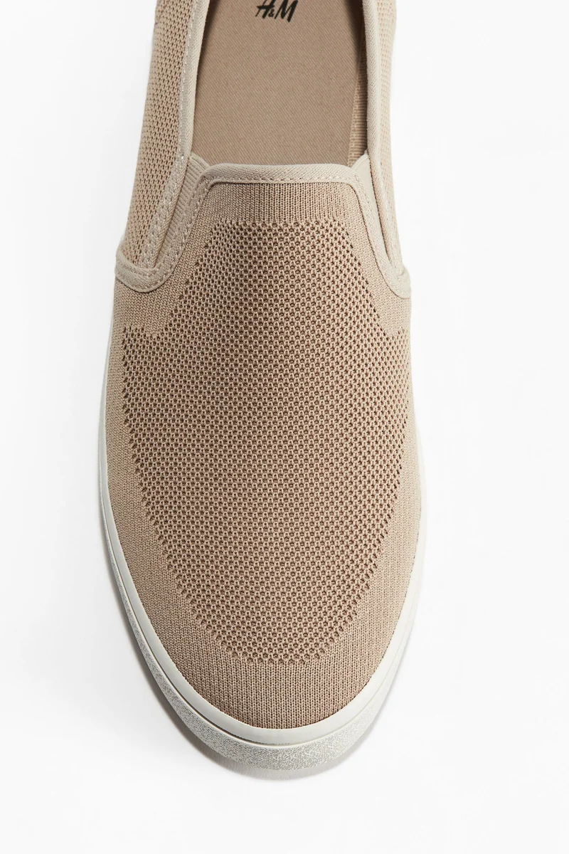H&M Slip-on mesh trainers