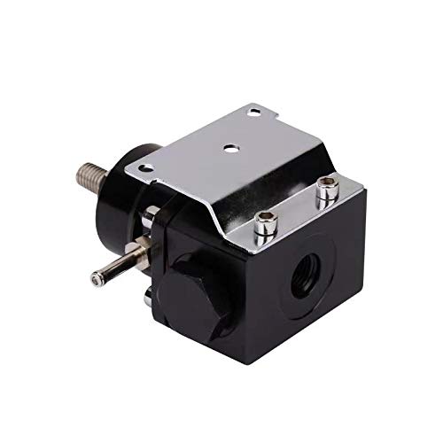 OSIAS طقم منظم ضغط الوقود الألمنيوم القابل للتعديل العالمي OSIAS + مقياس ضغط 160 Psi AN6-6AN لخط الوقود، موصلات خرطوم - Image 5