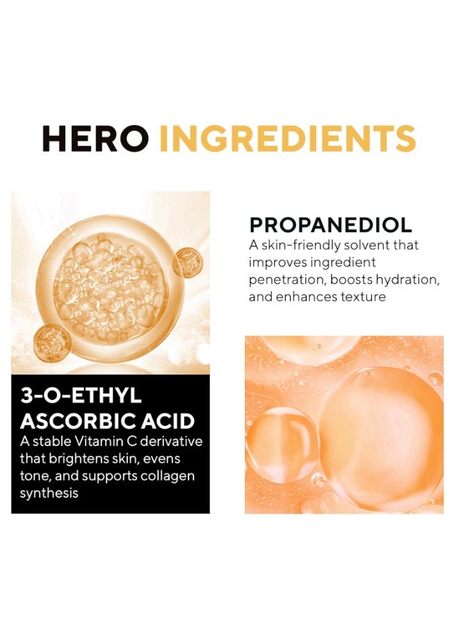 "كوز آي كيو" سيروم كوز-آي كيو ٢٣٪ فيتامين سي للوجه لبشرة متألقة، ٣٠ مل | تقنية جزيئية متطورة للعناية بالبشرة | تركيبة فائقة الثبات، غير مُهيّج، غير لزج | تركيبة مُشرقة ومرطبة للرجال والنساء - Image 4