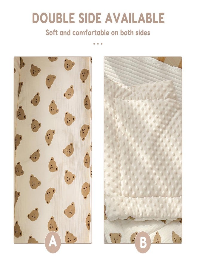 SONARIN Warm Baby Stroller Seat Liner,Soft Thick Pushchair Seat Liner Baby Stroller Cushion Seat Insert Pad Universal for Pushchair Pram Buggy Car Seat High Chair(Bunny) - Image 4