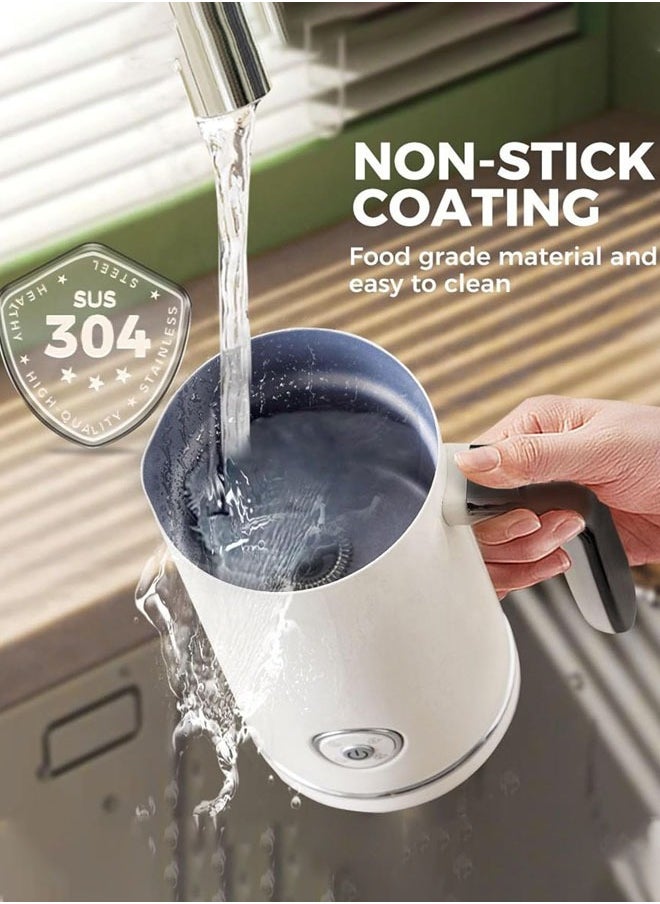 Cafelffe Electric Milk Frother, 4 IN 1 Automatic Milk Foamer, 8.5oz/240ml Hot and Cold Coffee Frother and Milk Warmer for Latte, Cappuccinos, Macchiato  - Image 4