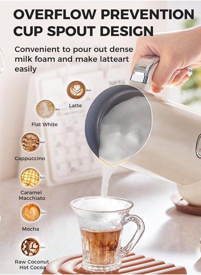 Cafelffe Electric Milk Frother, 4 IN 1 Automatic Milk Foamer, 8.5oz/240ml Hot and Cold Coffee Frother and Milk Warmer for Latte, Cappuccinos, Macchiato  - Image 5