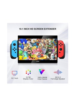 G-STORY G-STORY 10.1‘’ Portable Monitor for Switch, 1080P Portable Gaming Monitor IPS Screen  - Image 1