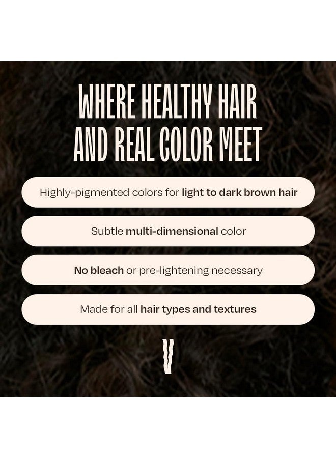 oVertone Haircare Color Depositing Conditioner - 8 oz Semi Permanent Hair Color with Shea Butter & Coconut Oil - Temporary Hair Color Dye - Vegan, Cruelty-Free - Espresso Brown. - Image 5