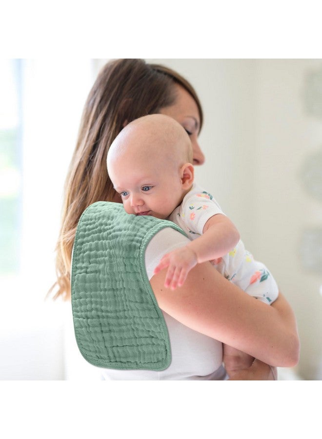 accmor أكمور 6 عبوات من قماش المصلين لامتصاص الفم 100% قطن 20''x10'' كبيرة ناعمة جدًا وامتصاصها ممتاز لملابس الأطفال للذكور والإناث - Image 2