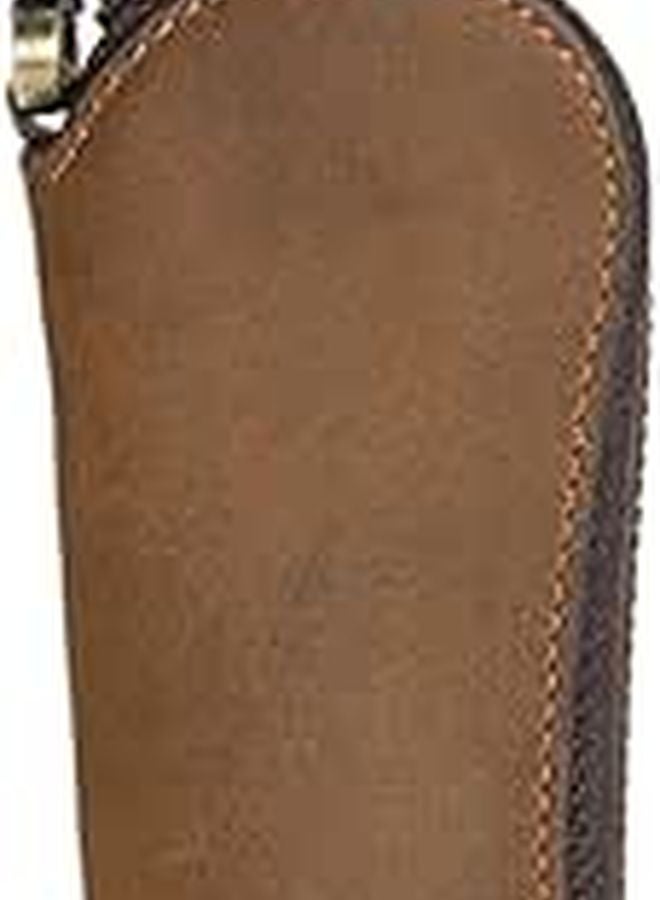 Genuine Leather Key Case For Car Keys With Zipper And Hanging Buckle Portable Durable Storage - Image 1