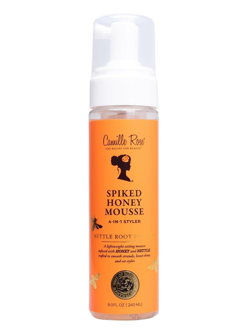Camille Rose Naturals - Camille Rose 4-in-1 Hair Styler with Spiced Honey to define curls and hold styles in place while nourishing and adding shine | With honey and nettle, foam 240 ml - Image 1